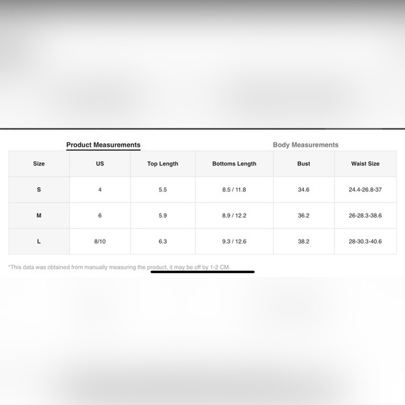 NWOT 3 Piece Baby Blue Bikini Set - Picture 10 of 10